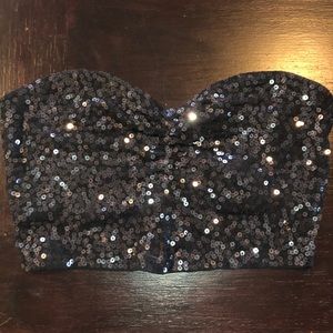 Express Strapless Bandeau/ Crop Top